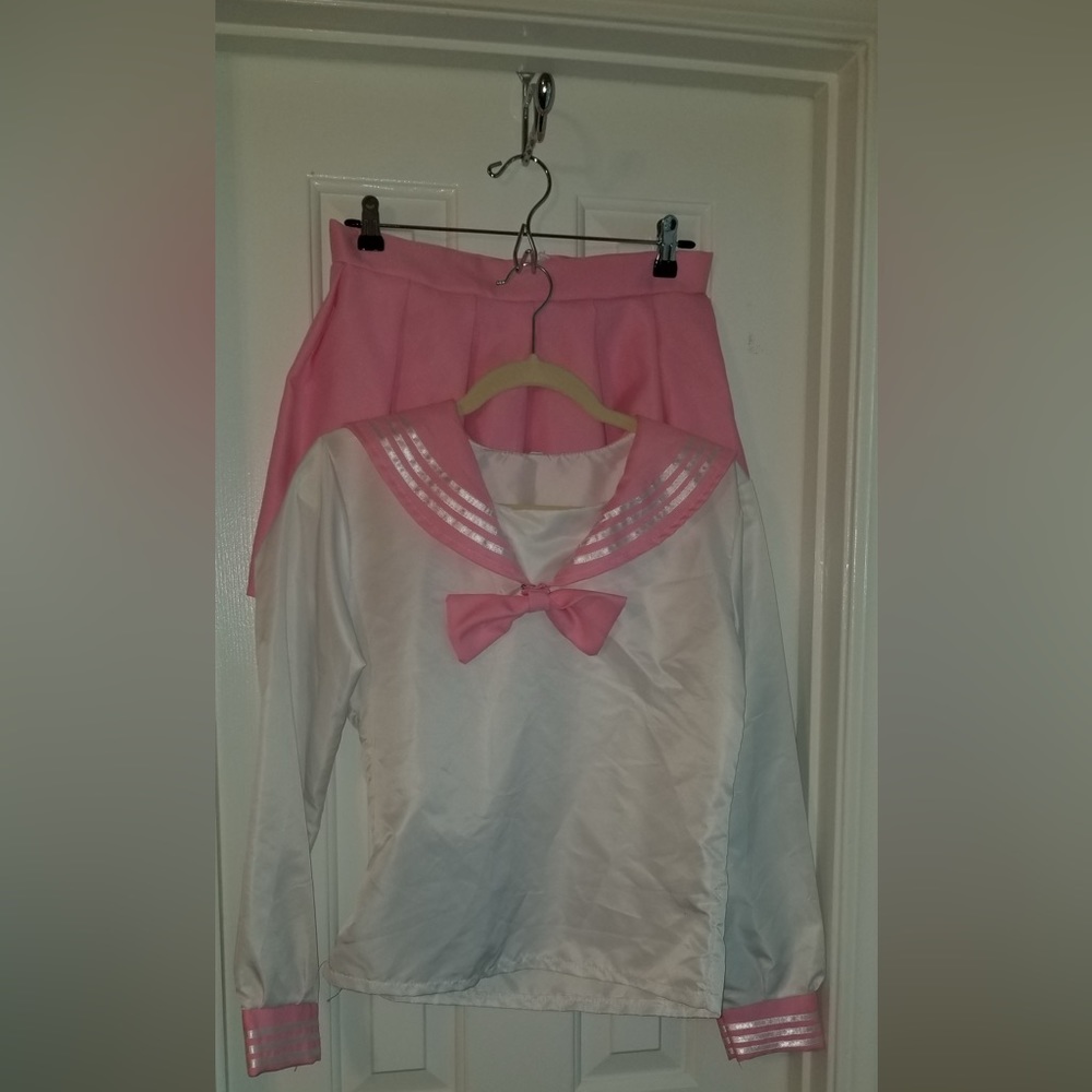 Pink Kawaii Sailor or Schoolgirl Outfit - Chibiusa Sailor Moon Cosplay | XS